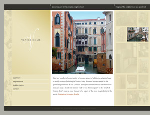 Venice Home web site