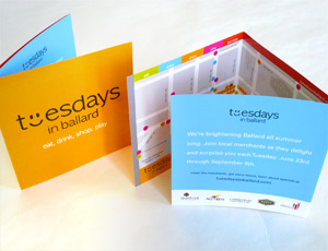 Tuesdays in Ballard map