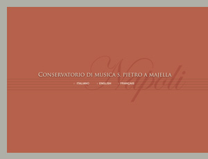 Conservatorio di Musica S. Petro A. Majella design